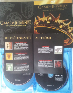 game of thrones bluray saison 2 1