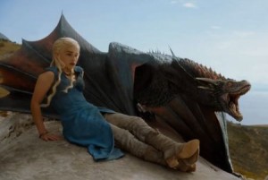 game of thrones Dany Dragons