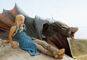 game-of-thrones dany et dragon