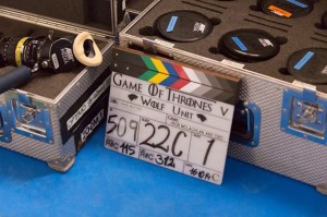 video tournage game of thrones saisons 5