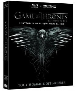 Game of thrones saison 4 blu-ray