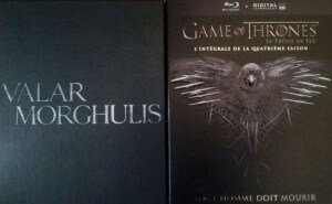 coffret jaquette saison 4 relief game of thrones