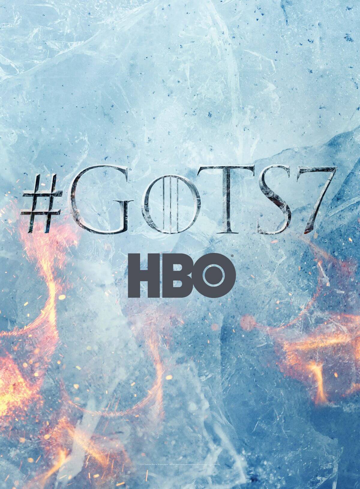 poster officiel game of thrones saison 7