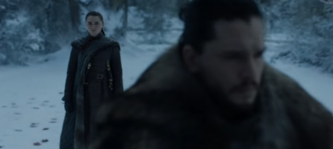 Jon et Arya enfin réunis dans les nouvelles vidéos de la saison 8 de Game of Thrones