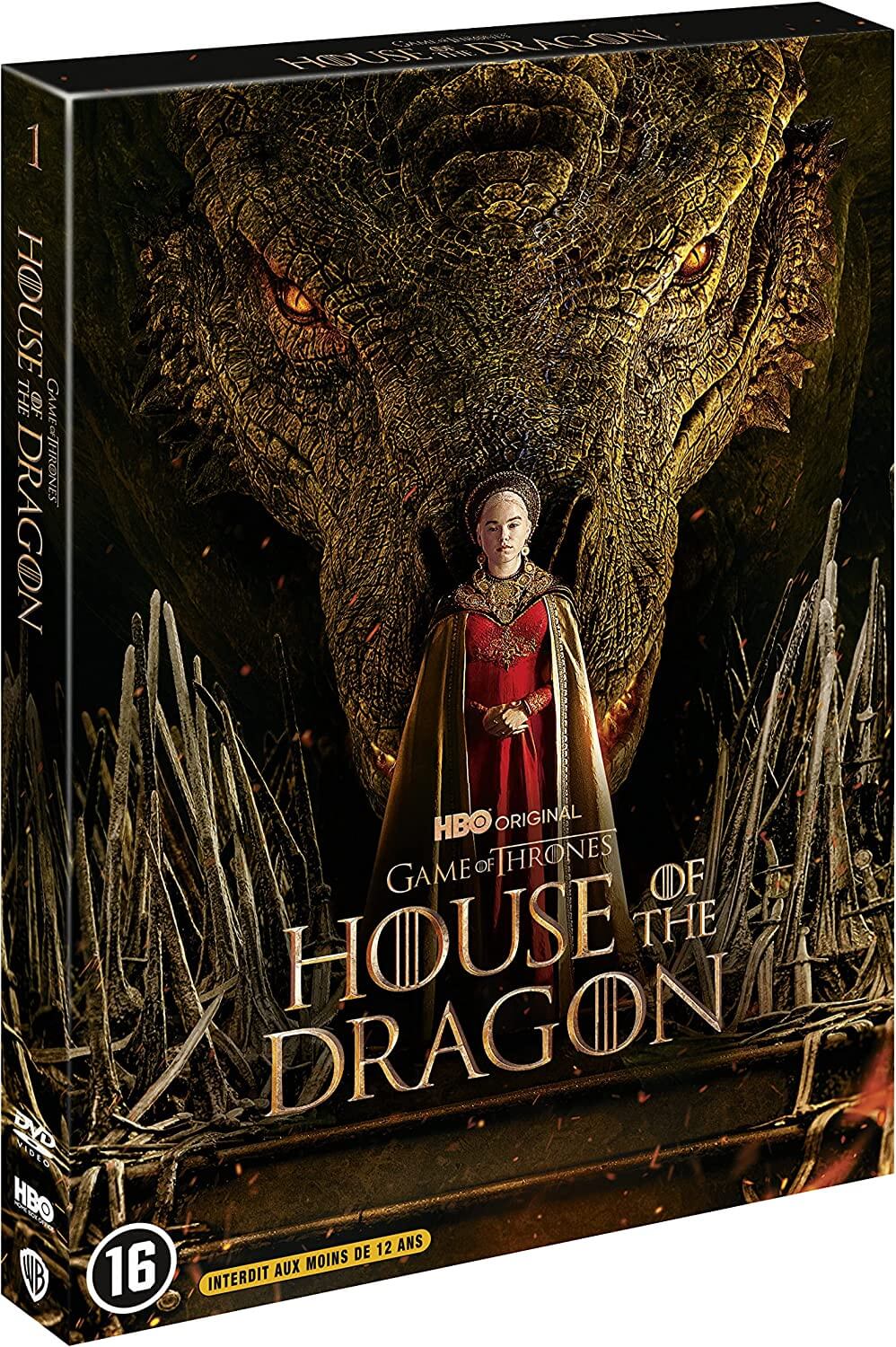 jaquette dvd house of the dragon saison 1